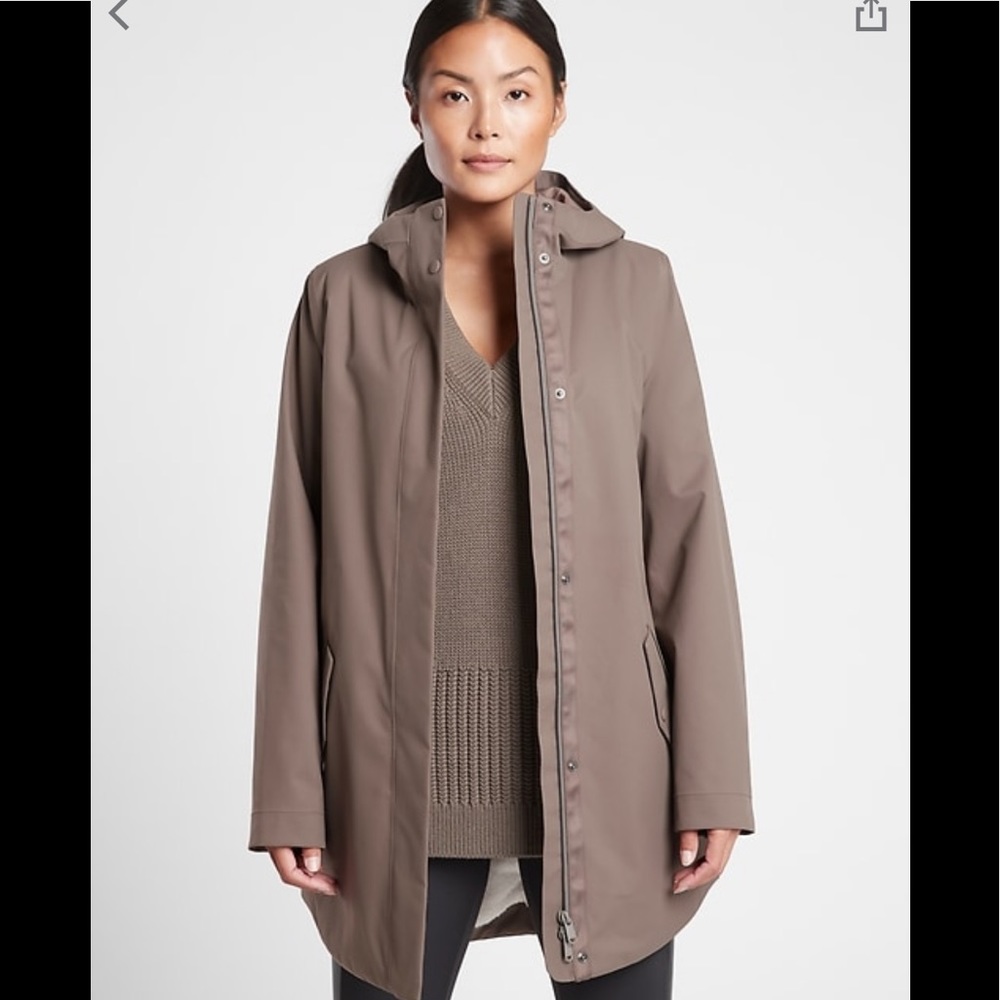 Athleta Lakeview Rainout Parka